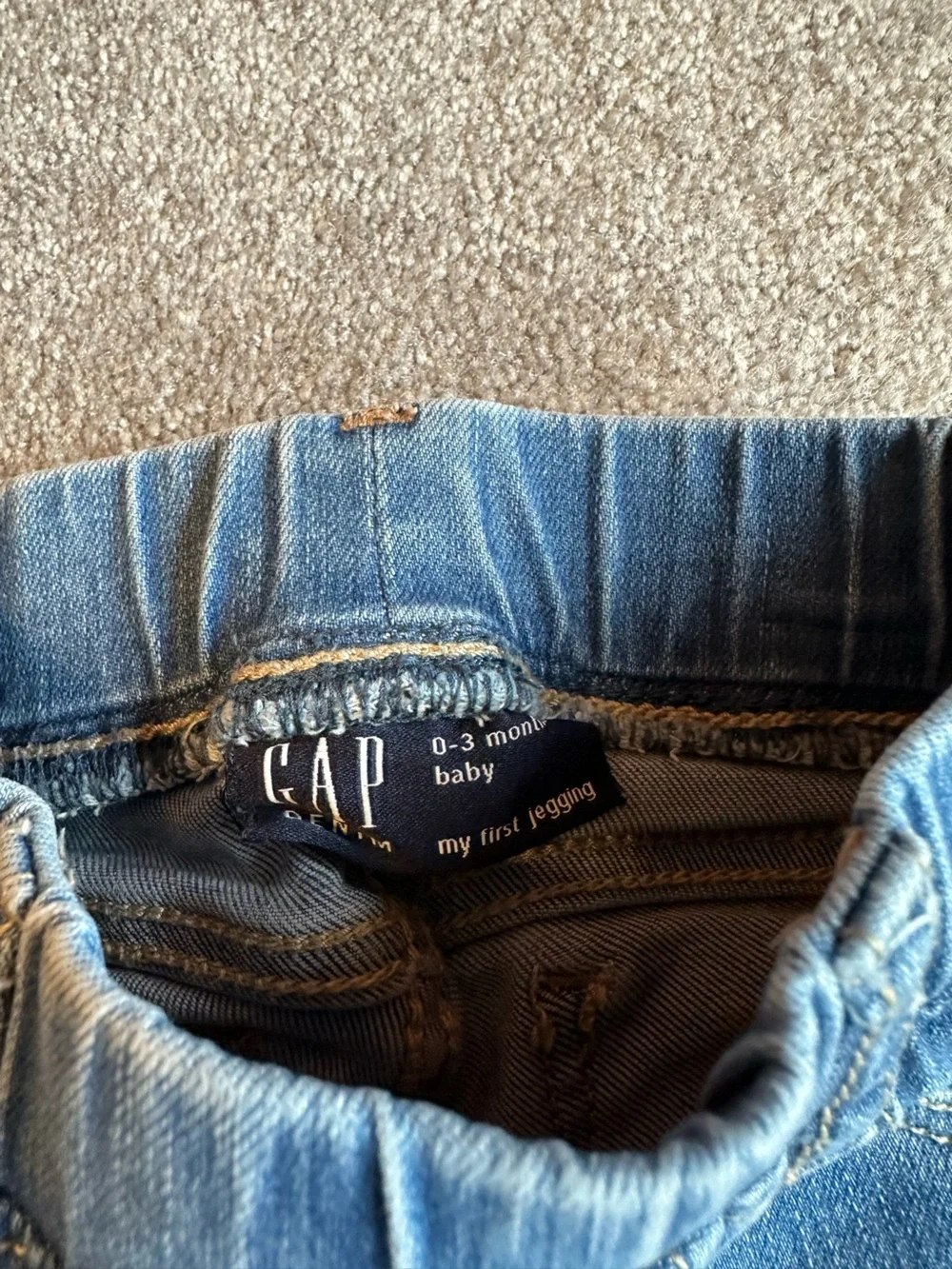 GAP Baby Girl Light Blue Skinny Jeans